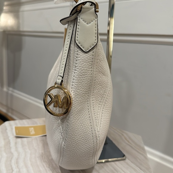 Michael Kors Bag Brooke White Hobo NWT - Picture 5 of 17